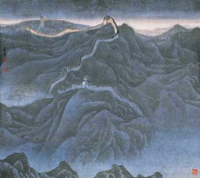崔森茂 古城黎明 镜心